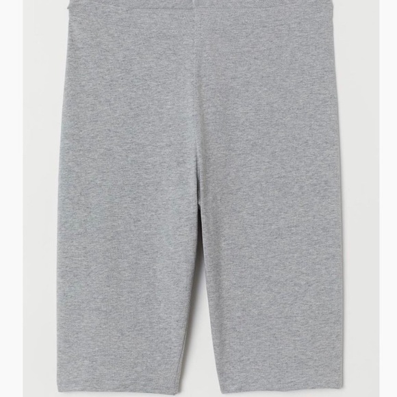 Gray biker shorts